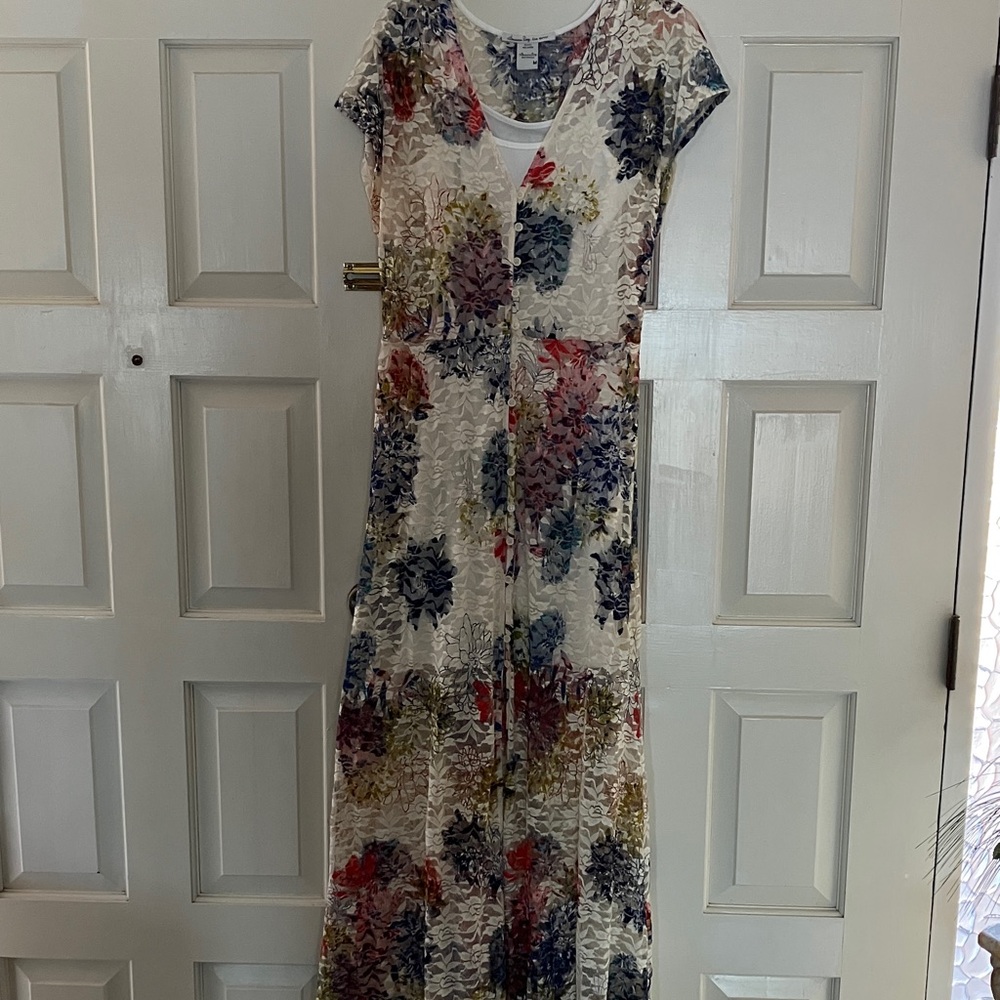 American Rag Multicolor Floral Maxi Dress